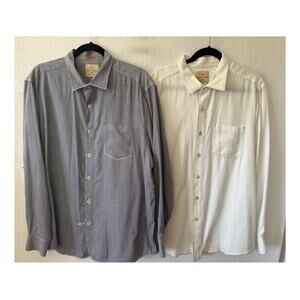Tommy Bahama Jeans Button Down Shirts, Size XL, Bundle of 2